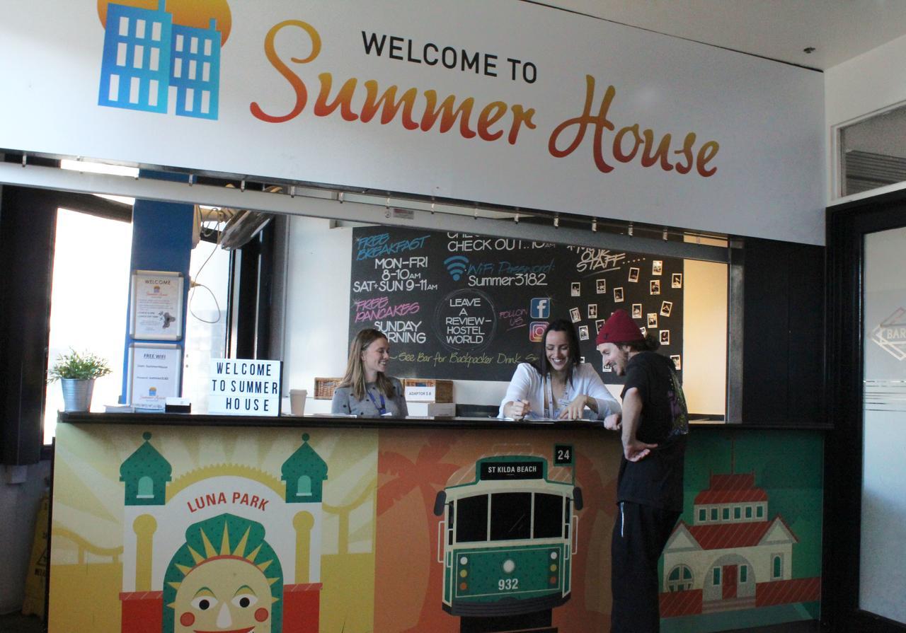 ซัมเมอร์ เฮาส์ แบคแพคเกอร์ เมลเบิร์น Hostel ภายนอก รูปภาพ